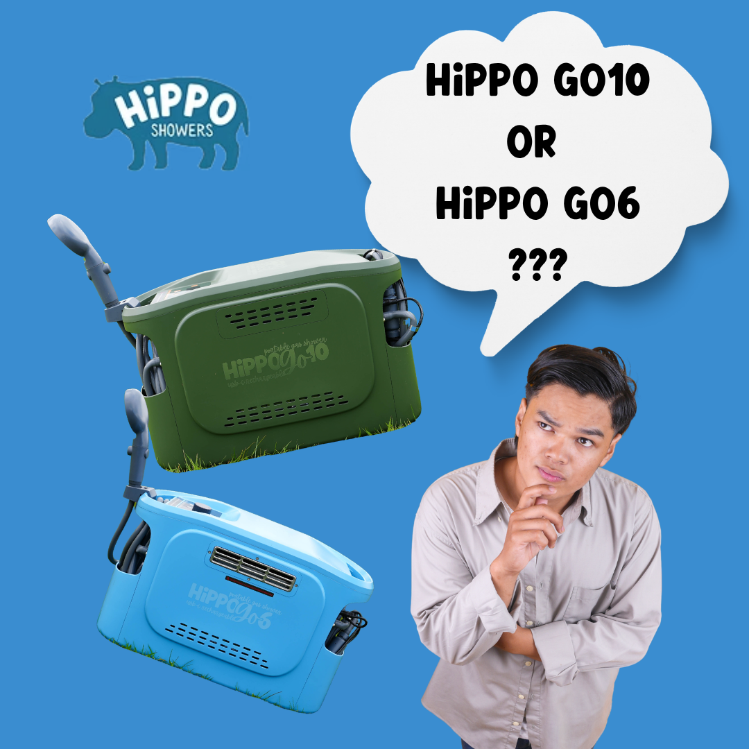 Hippo Go 10 vs Hippo Go 6: Which Portable Hot Shower Is Right for You?