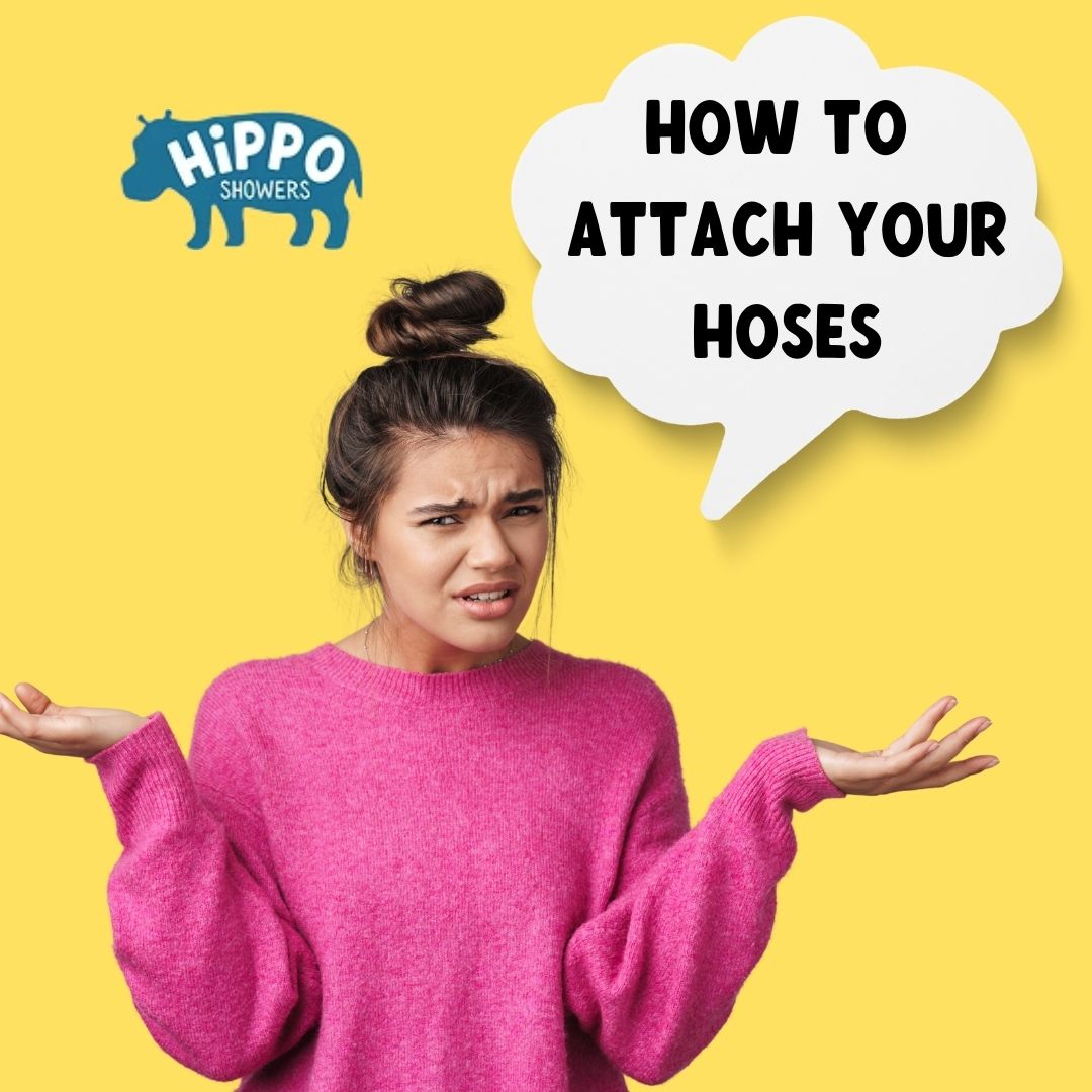 How to attach the hoses