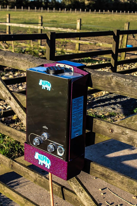 Hippo Shower - Hanging Version with Bracket