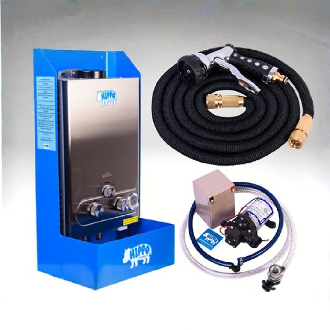 Hippo Shower - Wall Mounted with Pump