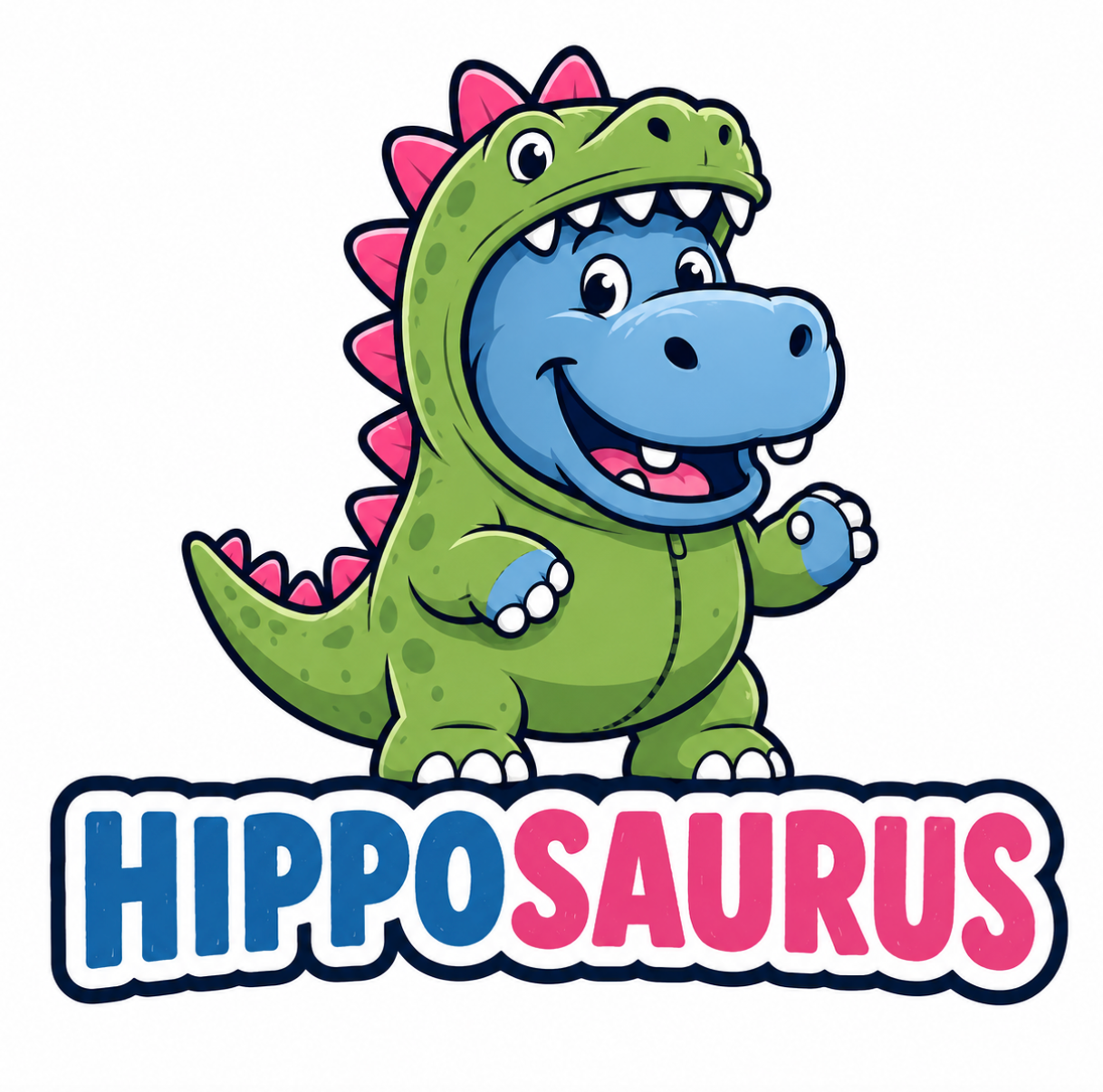 HippoSaurus Shower - Super Powerful Frameless Version