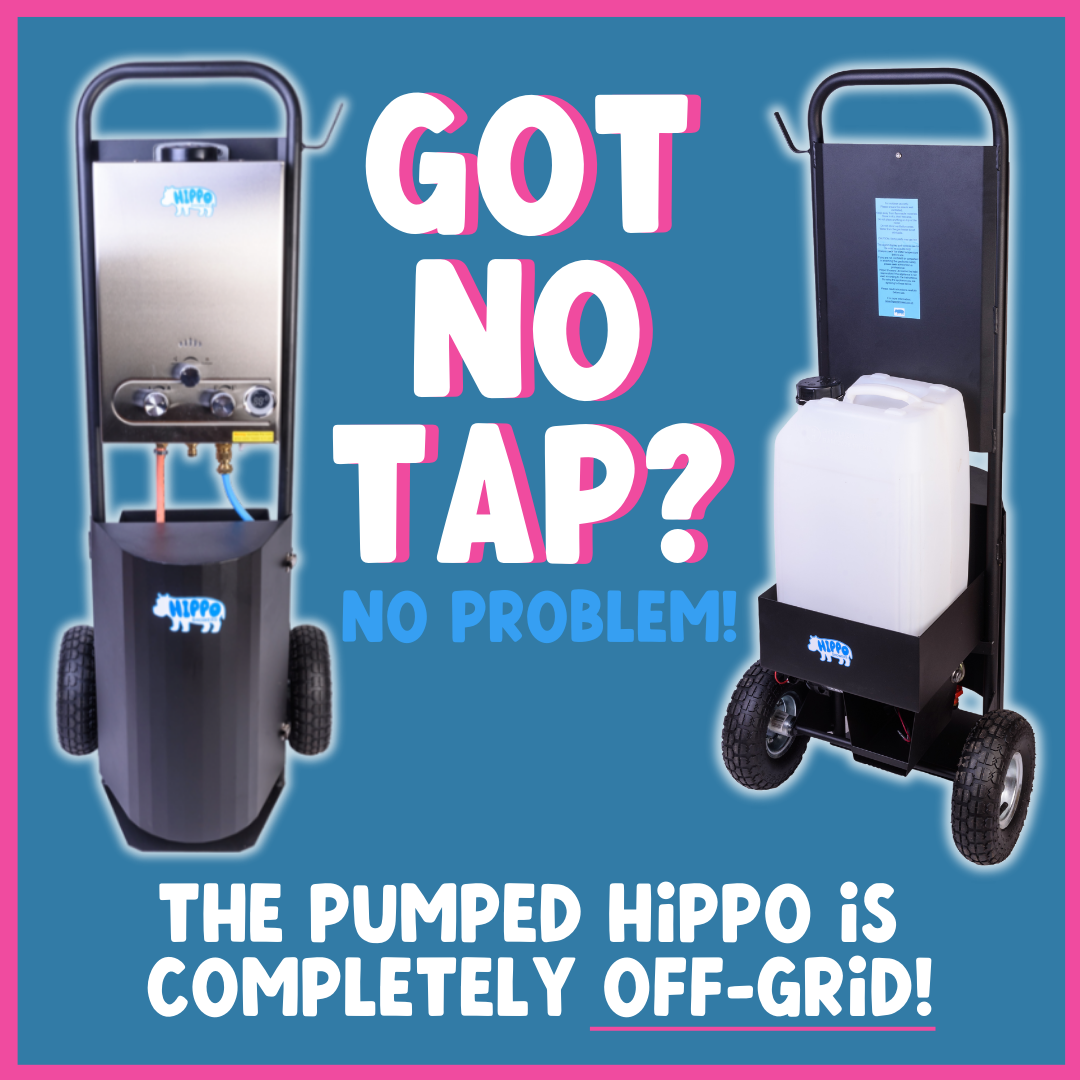 Hippo Shower - Pumped (no water supply or electric needed)